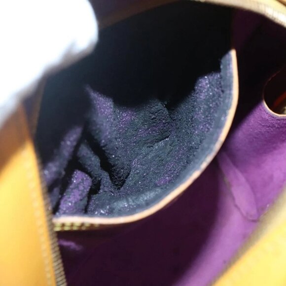 LOUIS VUITTON Epi Mabillon Backpack Yellow M52239 LV Auth 141386 - Picture 11 of 16